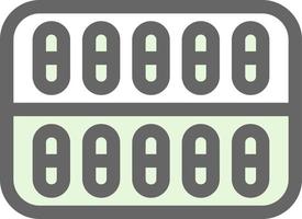 Pills Package Vector Icon Design