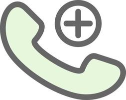 Medical Service on Call Vector Icon Design