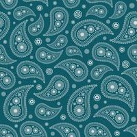 Seamless paisley pattern ornament  Bandana Print. Silk neck scarf or kerchief abstract  pattern design vector