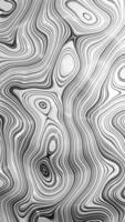 Black and white wavy surface. Vertical looped video
