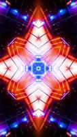 The concept of future energy reactors. on a science or technology theme. Kaleidoscope Vertical looped video