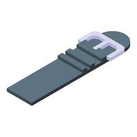 Rubber strap icon isometric vector. For watch, wristwatch vector