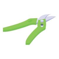 Branch secateurs icon, isometric style vector