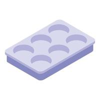 Lab stand icon, isometric style vector