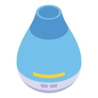 Aroma diffuser icon, isometric style vector