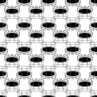 Protected trampoline pattern seamless vector
