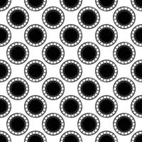 Top view trampoline pattern seamless vector