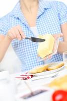 Butter and knife photo