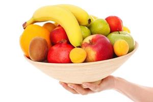 Bowl of fruits photo