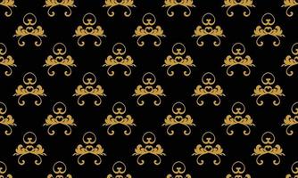 vector de fondo de flor de lis de damasco papel tapiz de fondo de patrón sin costuras patrón de flor de lis diseño de textura digital batik escandinavo para impresión borde de sari de tela imprimible.