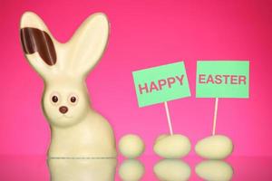 Happy Easter bunny photo