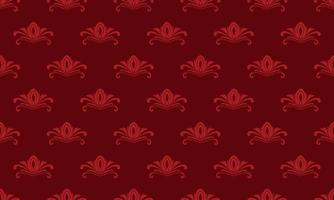 Damask Fleur de Lis patterns vector seamless background wallpaper