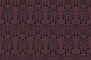 Ikkat or ikat damask batik textile seamless pattern digital vector design for Print saree Kurti Borneo Fabric border brush symbols swatches stylish