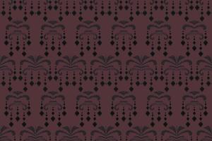 Ikkat or ikat damask batik textile seamless pattern digital vector design for Print saree Kurti Borneo Fabric border brush symbols swatches stylish