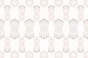 Ikat border tribal Aztec Seamless Pattern. Ethnic Geometric Ikkat Batik Digital vector textile Design for Prints Fabric saree Mughal brush symbol Swaths texture Kurti Kurtis Kurtas