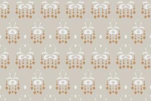 Ikkat or ikat triangle batik textile seamless pattern digital vector design for Print saree Kurti Borneo Fabric border brush symbols swatches party wear