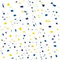terrazzo pattern rug hand crafted pattern. Realistic vector texture of mosaic floor with natural stones, granite, marble, colorful glass, concrete. Granite and quartz rocks and sprinkles mix