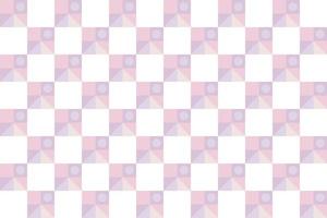 Checker Pattern Art Prints is surrounded on all four sides by a checker of a different colour. vector