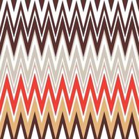 Retro Zigzag chevron pattern geometric background for wallpaper, gift paper, fabric print, furniture. Zigzag print. Unusual painted ornament from brush strokes. vector