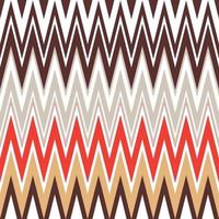 Retro Zigzag chevron pattern geometric background for wallpaper, gift paper, fabric print, furniture. Zigzag print. Unusual painted ornament from brush strokes. vector