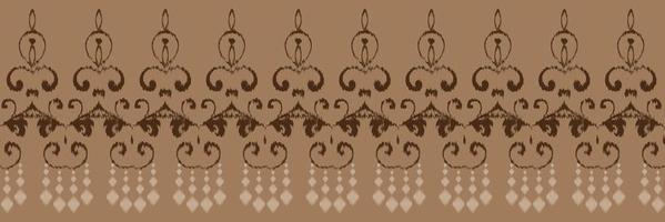 Batik Textile Motif ikat seamless pattern digital vector design for Print saree Kurti Borneo Fabric border brush symbols swatches designer