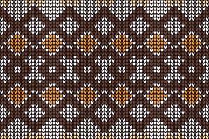 knitting pattern fair isle pattern background for fashion textiles, knitwear and graphics. vector