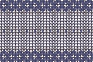 knit texture illustration of knitting seamless background. vector