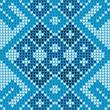 Very Beautiful knitting patterns for afghans which yarn is manipulated to create a textile or fabric. It is used to create many types of garments. Often used for Scarf afghans Ravelry Lace vector