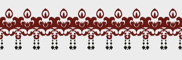 Batik Textile ikat background seamless pattern digital vector design for Print saree Kurti Borneo Fabric border brush symbols swatches designer