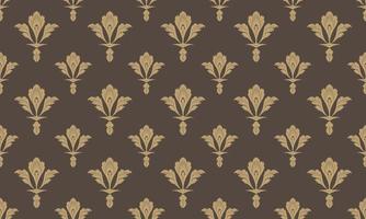 Damask Fleur de Lis background vector seamless pattern background wallpaper Fleur de Lis pattern Scandinavian Digital texture Design for print printable fabric saree border.