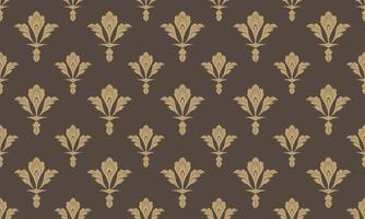 Damask Fleur de Lis background vector seamless pattern background wallpaper Fleur de Lis pattern Scandinavian Digital texture Design for print printable fabric saree border.