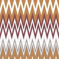 Retro Zigzag chevron pattern digital art print summer party backdrop design vector