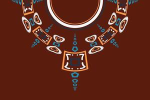 Simple kurti Neck Design Vector Motif Embroidery Simple kurti Neck Design Vector Tatreez template Mughal digital artwork textile print on fabric, Illustration