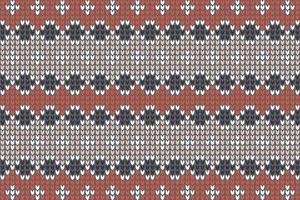 knitted pattern fair isle pattern background for fashion textiles, knitwear and graphics. vector