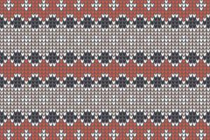 knitted pattern fair isle pattern background for fashion textiles, knitwear and graphics. vector