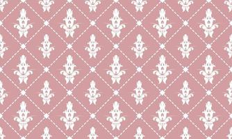 Damask Fleur de Lis pattern sheets vector seamless background wallpaper Fleur de Lis pattern Digital texture Design for print printable fabric saree border.