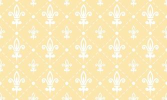 Damask Fleur de Lis pattern meaning vector seamless background wallpaper Fleur de Lis pattern African Digital texture Design for print printable fabric saree border.