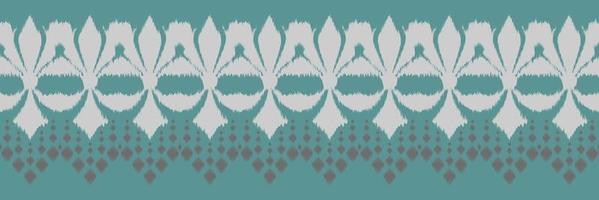 Ikat floral tribal Aztec Seamless Pattern. Ethnic Geometric Ikkat Batik Digital vector textile Design for Prints Fabric saree Mughal brush symbol Swaths texture Kurti Kurtis Kurtas