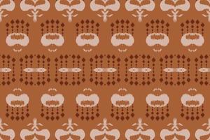 Ethnic ikat design batik textile seamless pattern digital vector design for Print saree Kurti Borneo Fabric border brush symbols swatches cotton