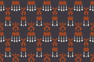 Motif ikat stripe batik textile seamless pattern digital vector design for Print saree Kurti Borneo Fabric border brush symbols swatches designer
