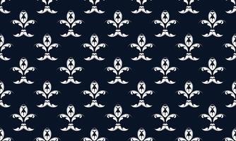 Damask Fleur de Lis background vector seamless pattern background wallpaper Fleur de Lis pattern Digital texture Design for print printable fabric saree border.