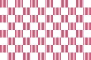 Beautiful Checkered pattern vector is surrounded on all four sides by a checker of a different colour.