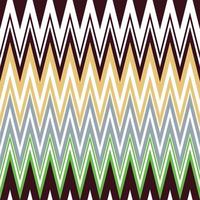 Trendy Zigzag chevron pattern geometric background for wallpaper, gift paper, fabric print, furniture. Zigzag print. Unusual painted ornament from brush strokes. vector
