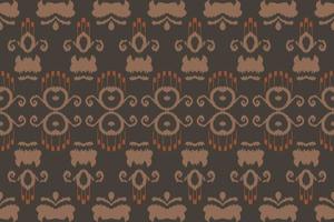 Ikkat or ikat vector batik textile seamless pattern digital vector design for Print saree Kurti Borneo Fabric border brush symbols swatches stylish