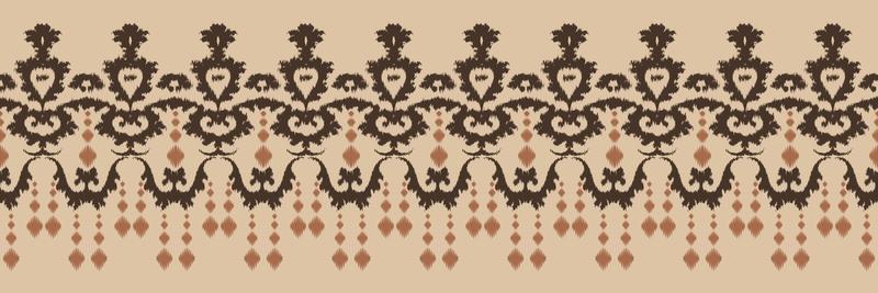 Ikat fabric tribal background Seamless Pattern. Ethnic Geometric Batik Ikkat Digital vector textile Design for Prints Fabric saree Mughal brush symbol Swaths texture Kurti Kurtis Kurtas