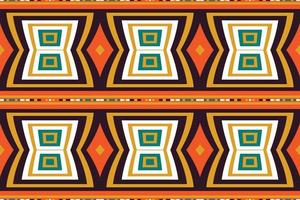 vestido de tela kente diseño oriental étnico tradicional para el fondo. bordado popular, indio, escandinavo, gitano, mexicano, alfombra africana, papel pintado. vector