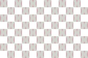 Checkered pattern vector is surrounded on all four sides by a checker of a different colour.