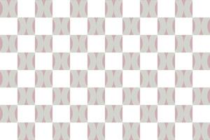Checkered pattern vector is surrounded on all four sides by a checker of a different colour.