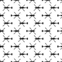 Top view helicopter pattern seamless vector