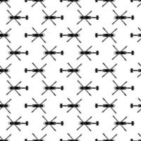 Top view helicopter pattern seamless vector